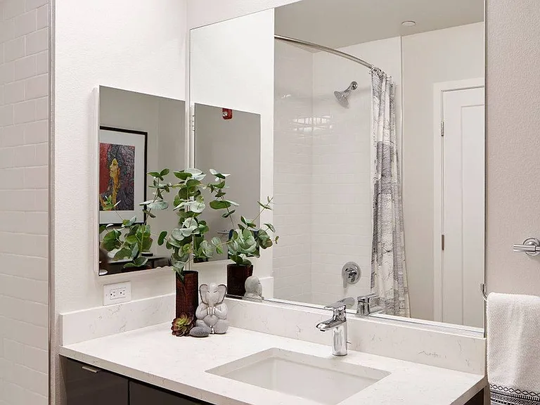 Premium finishes in bathrooms