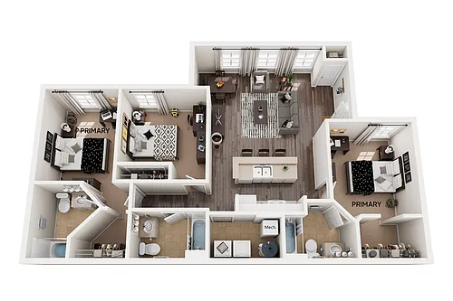 Floor plan C2 Floor Plan (Chartres)