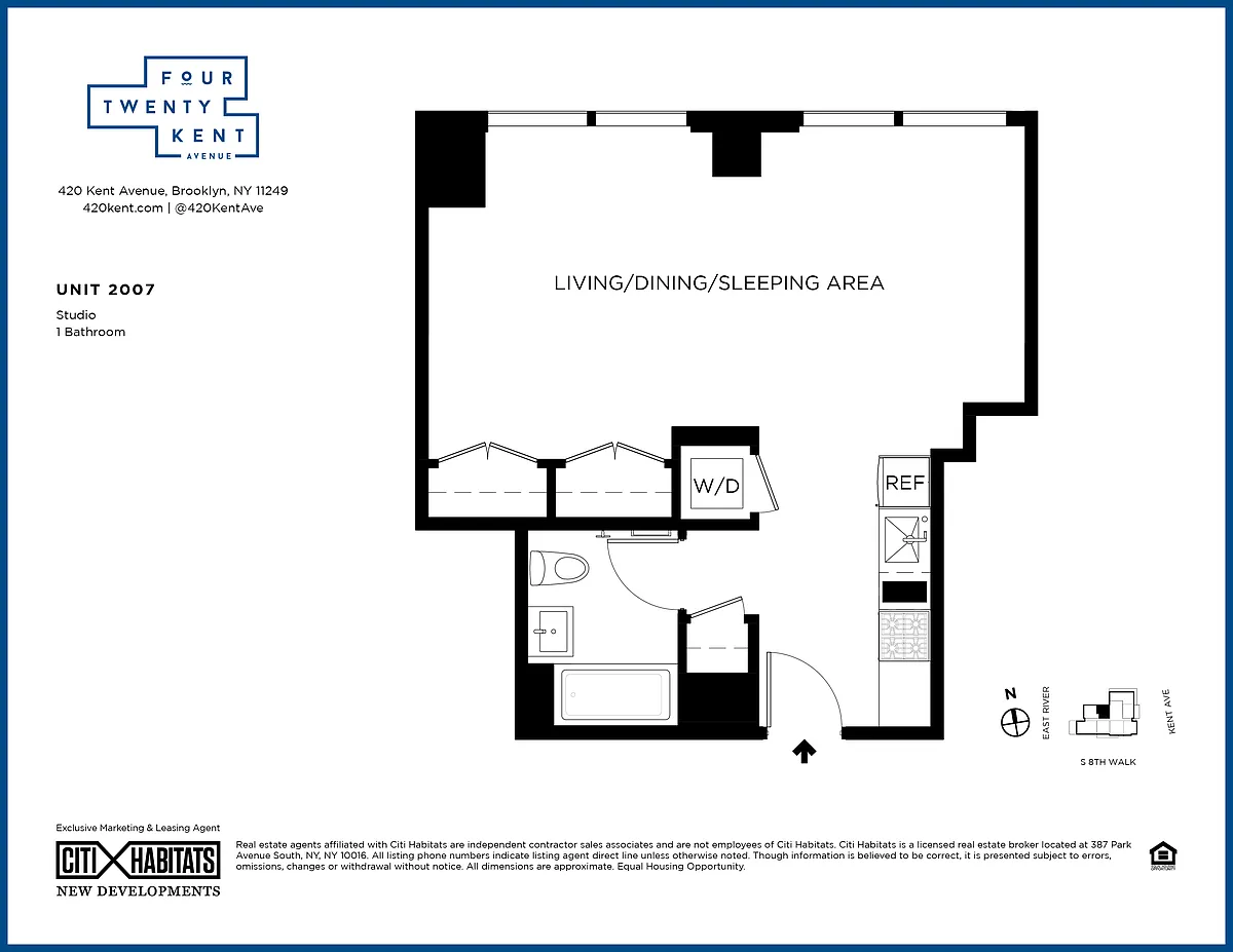 Building Photo - 416 Kent Ave #2007