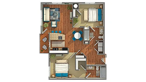 Floor plan Von Steuben