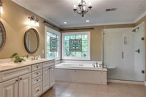 Master bathroom