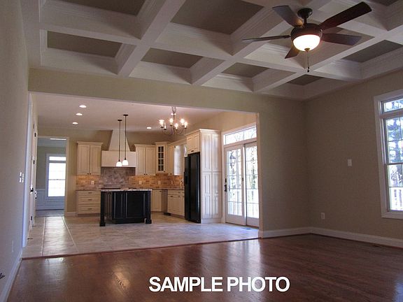 great room into kitchen, sample