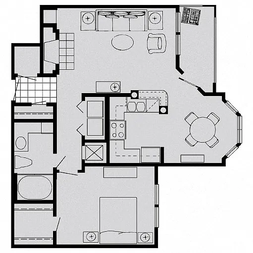 Floor plan B1