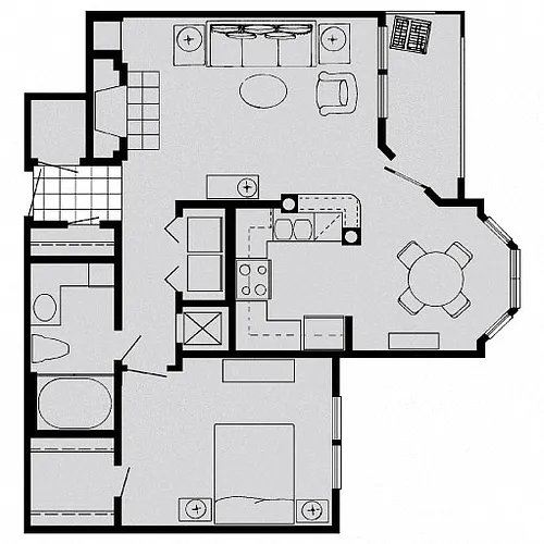 Floor plan B1