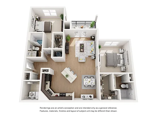 Floor plan Probasco (B2)