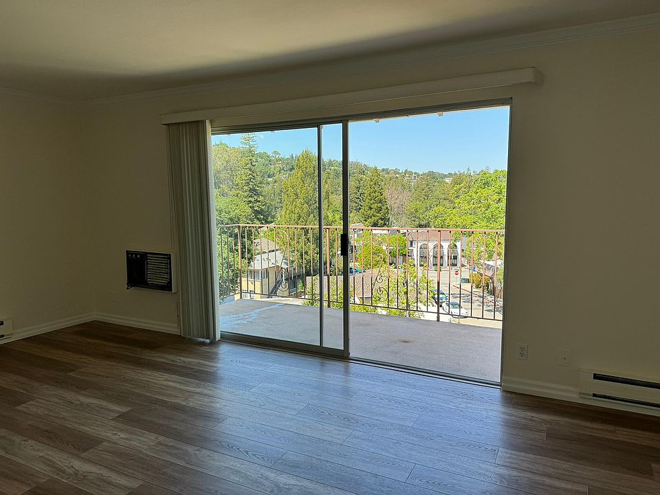 View of outside from the 10 foot living room slider