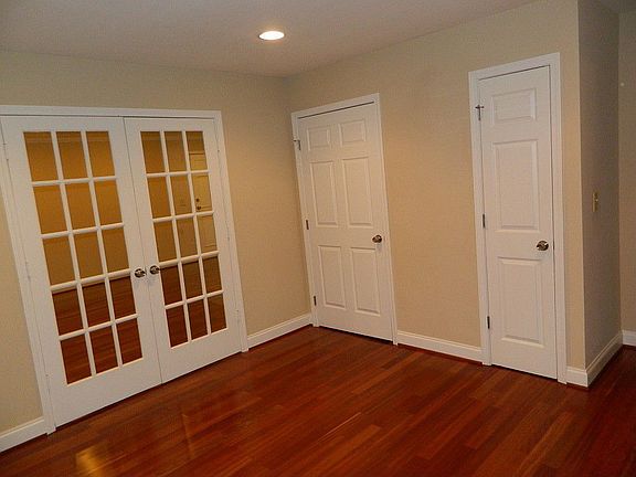Bedroom with French doors located off Living Area