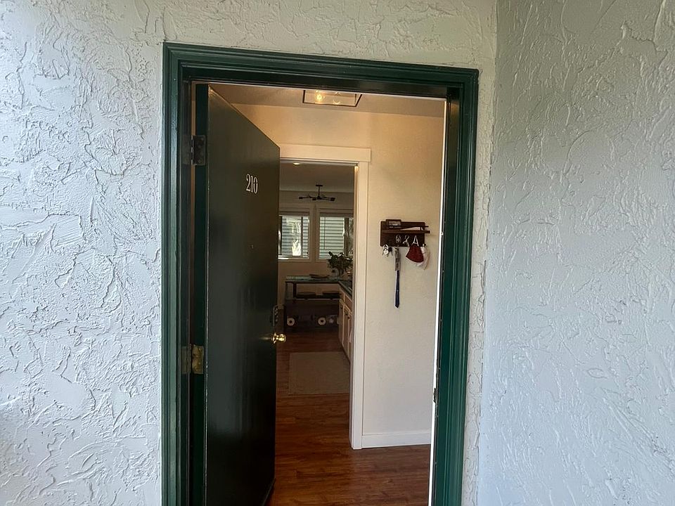 Entrance into unit.