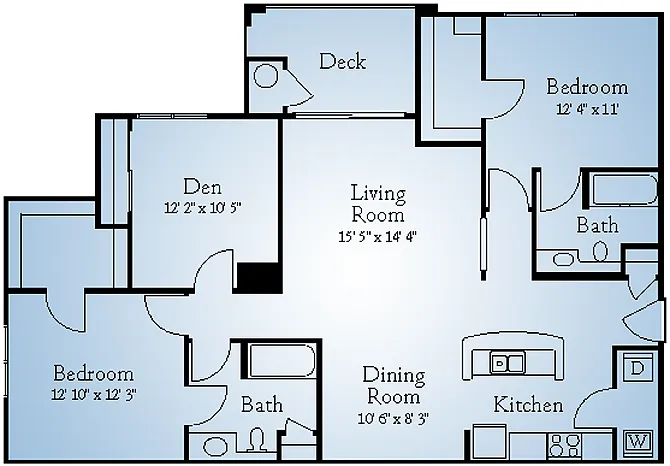 Floor plan The Garnett
