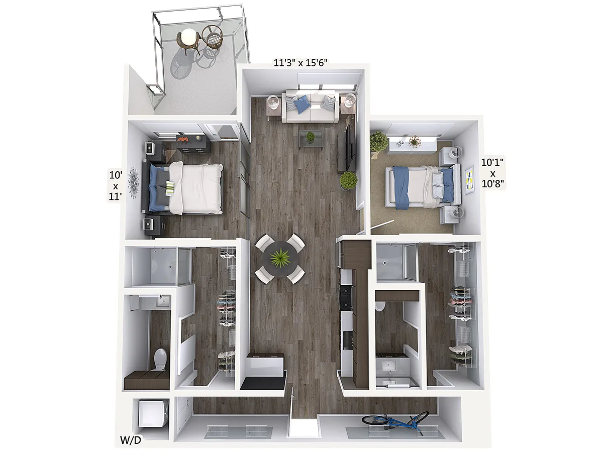 Floor plan B4-1083
