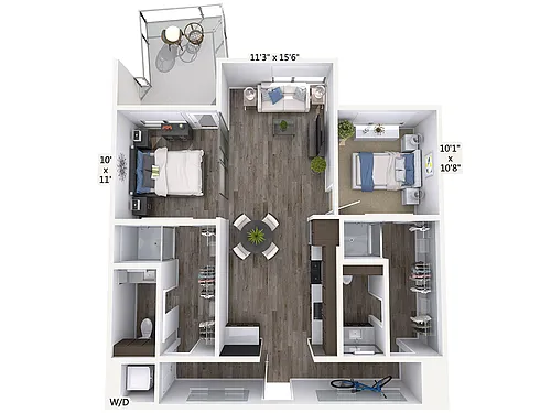 Floor plan B4-1083