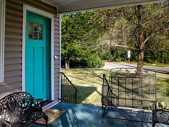 gorgeous view from the front porch