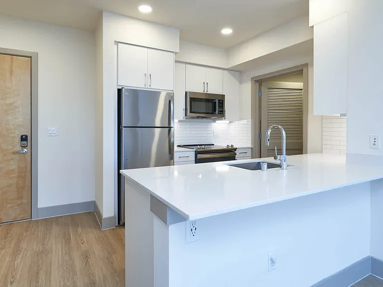 Kitchen with Stainless Steel Appliances
