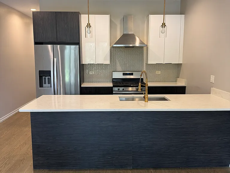 large kitchen with dishwasher