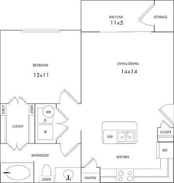 Floor plan Esquela