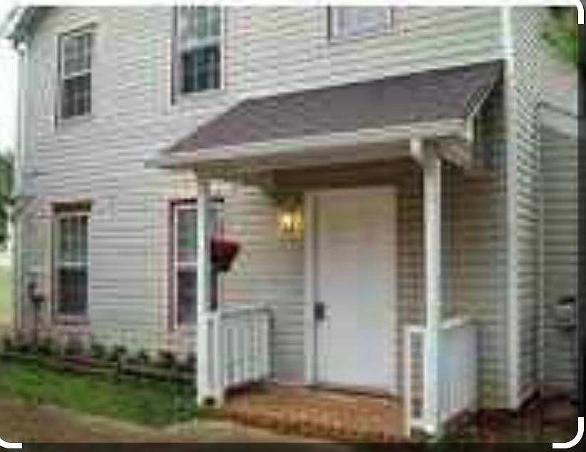 front door, end unit