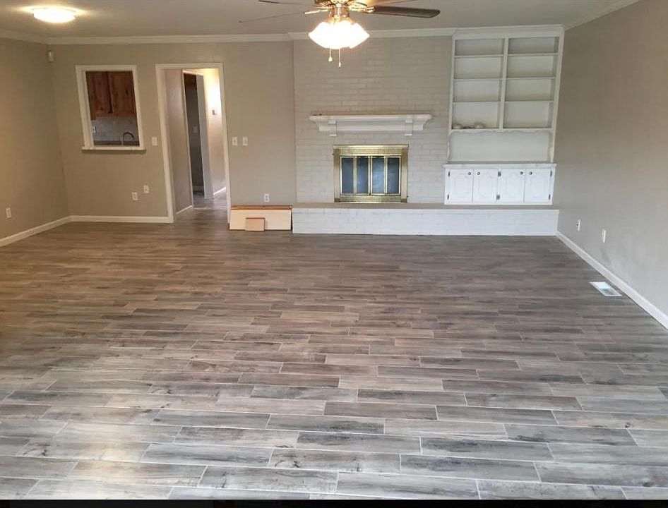 large living/dining area