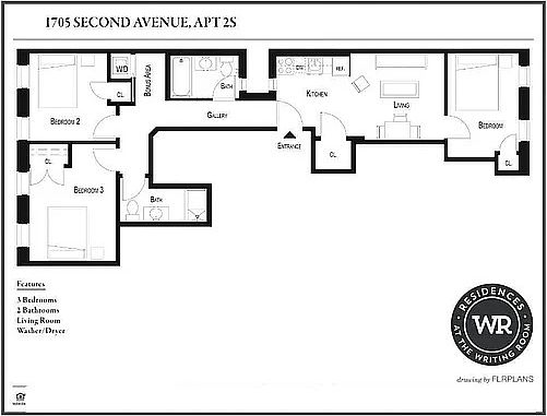 2nd image of 1705 2nd Ave APT 2S
