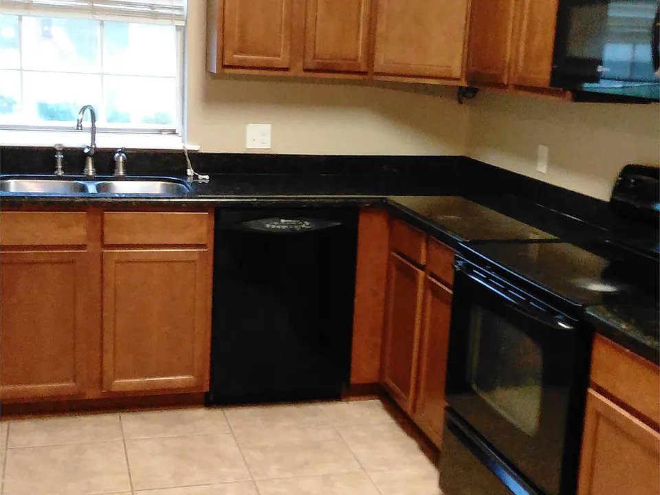 Roomy kitchen