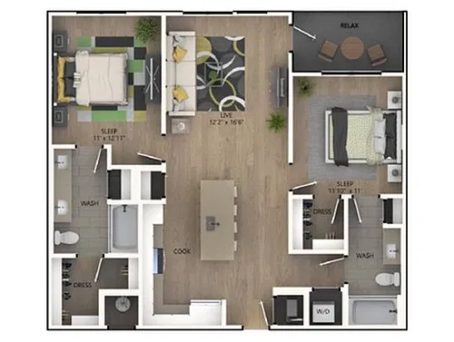Floor plan C4