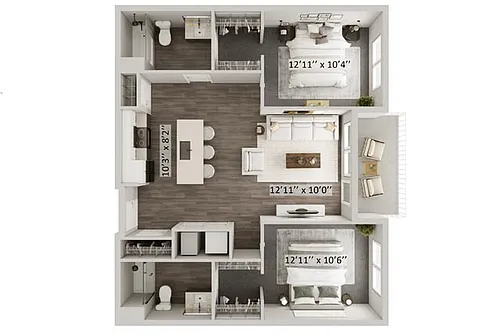 Floor plan Armstrong B
