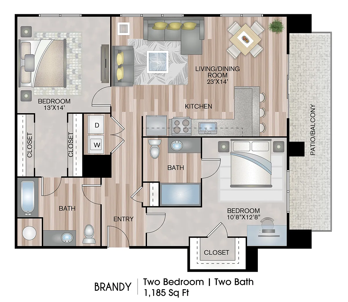 Floor plan Brandy