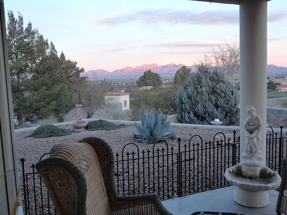 Evening view fr Back Patio...