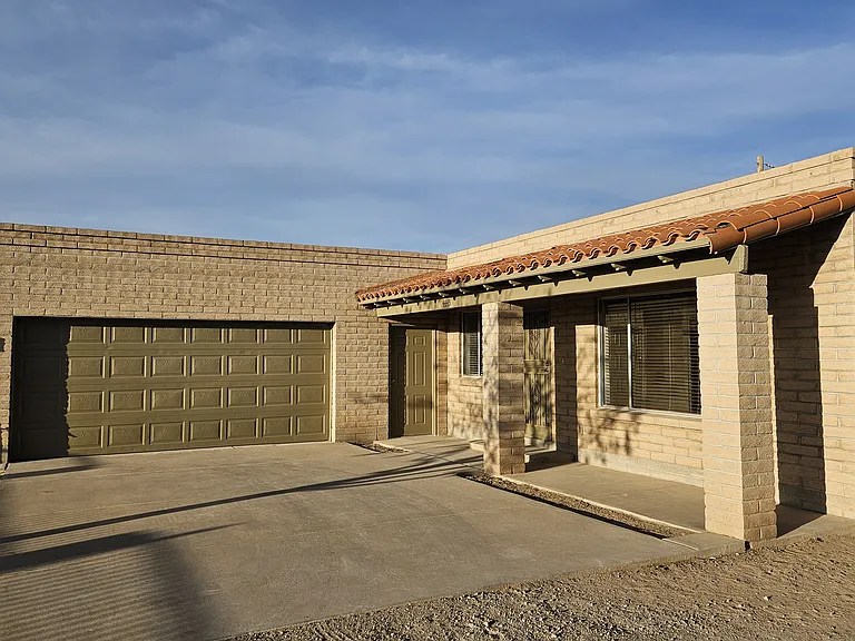 Garage and Main Entry