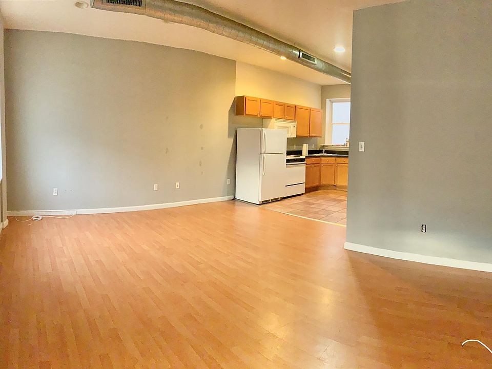 Living room, view to kitchen