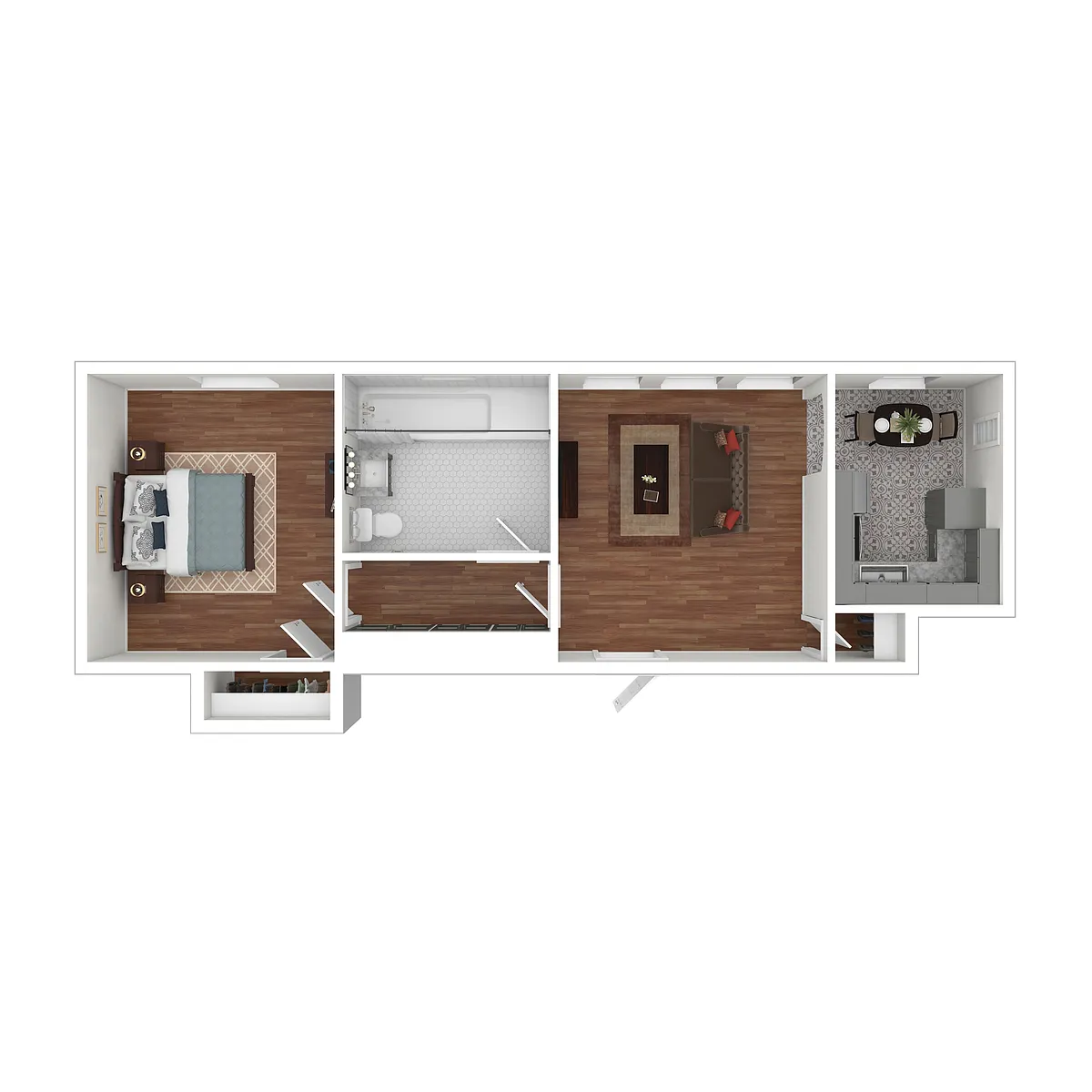 Floor plan Upper Manhattan