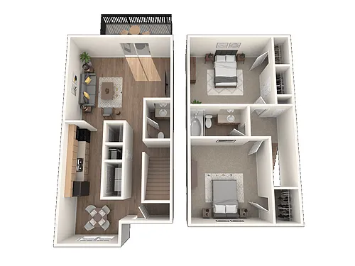 Floor plan Tanner (B2)