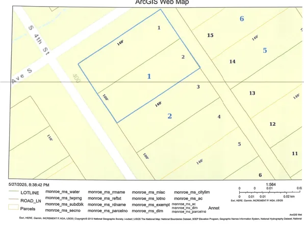 401 4th St S, Amory, MS 38821