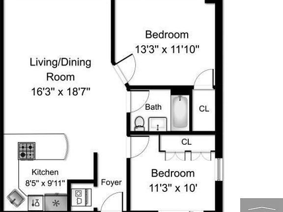 2nd image of 98 Gelston Ave APT 2B