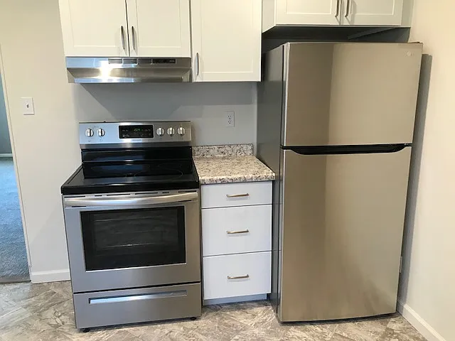 All appliances are nicer than found iun most apts.