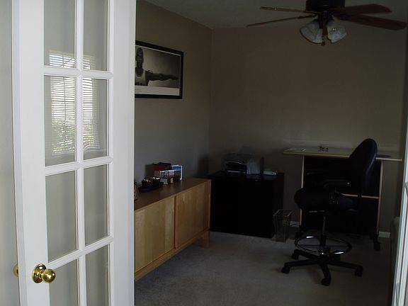 French Doors to Office