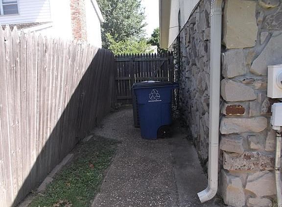 WEST SIDE OF HOME, BACK YARD COMPLETELY FENCED, GREAT SECURITY.
