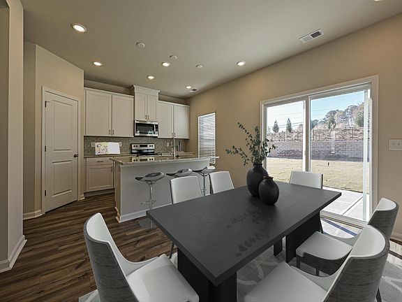 A dining space that connects to your new kitchen.