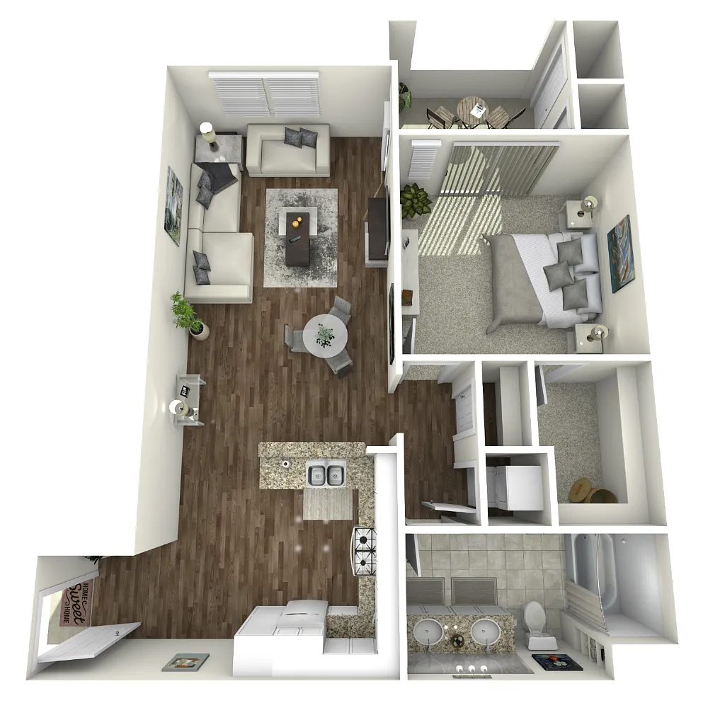 Floor plan The Magnolia