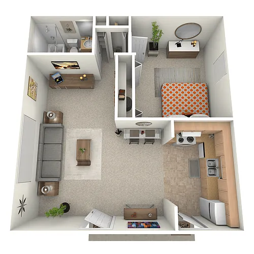 Floor plan Coral
