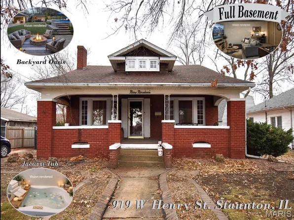 919 W Henry St, Staunton, IL 62088