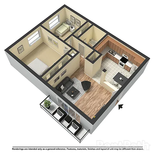Floor plan 2x1E