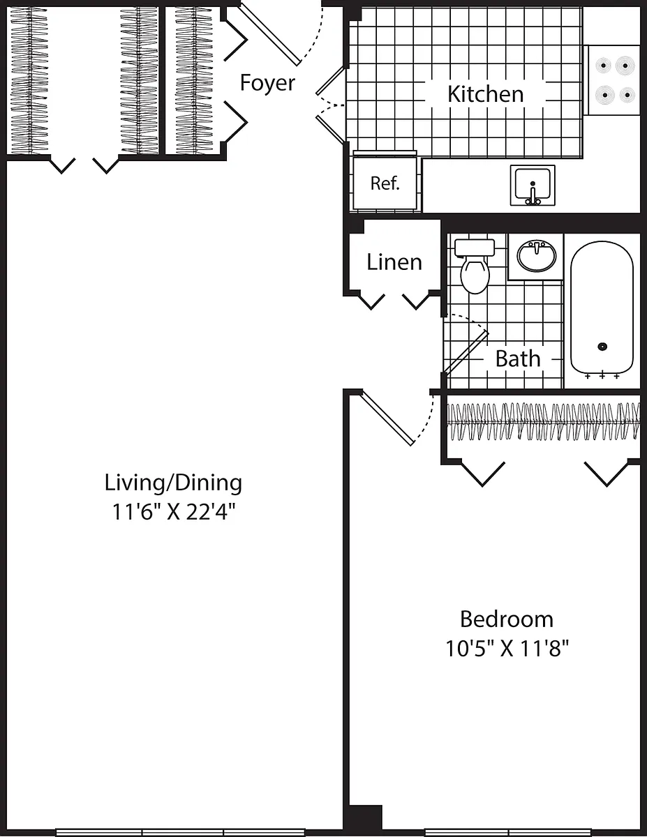 Floor plan The Seville