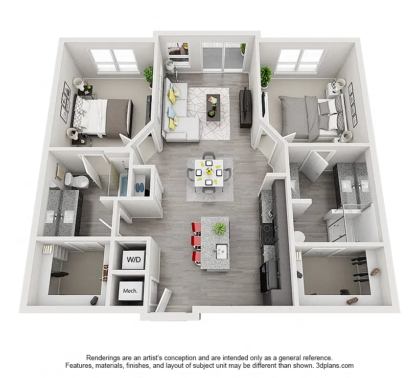 Floor plan B1