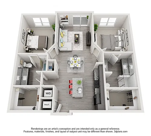 Floor plan B1