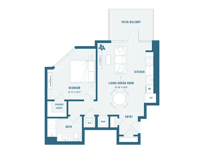 Floor plan Colette B7