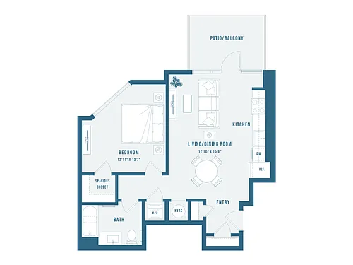 Floor plan Colette B7