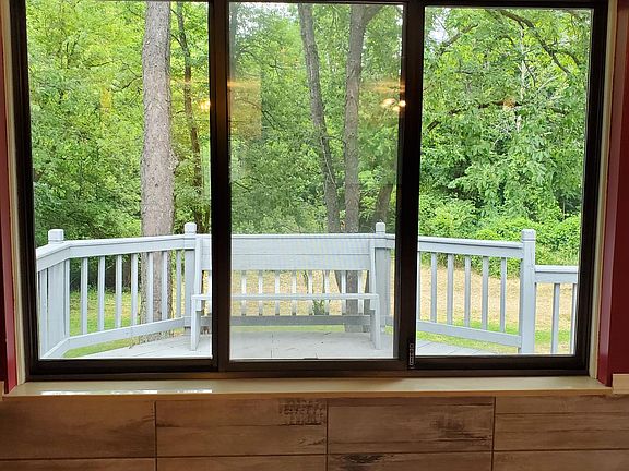 Dining room view back window