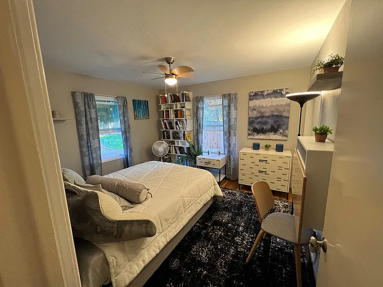 Corner bedroom
