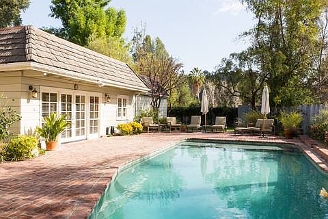The pool is heated all summer and yours to use anytime. The owner also uses the pool.