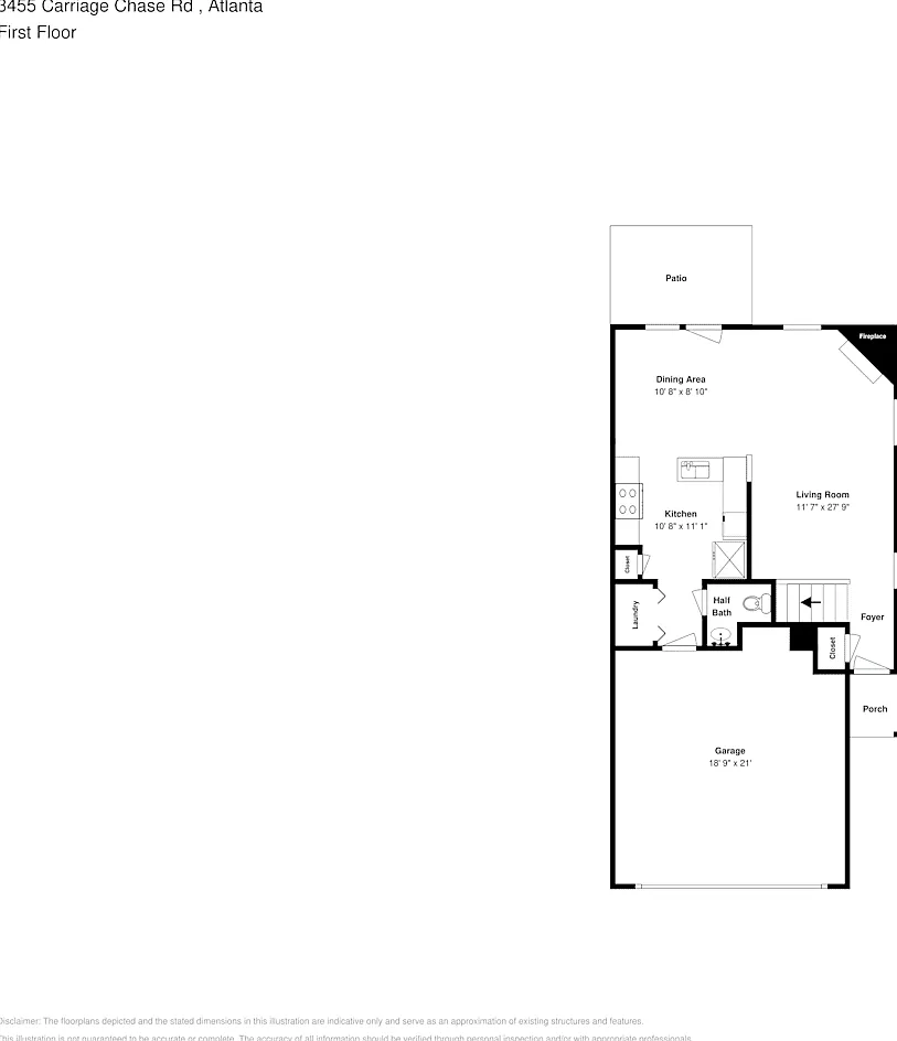 3455 Carriage Chase Rd Atlanta, GA 30349 — Photo 2